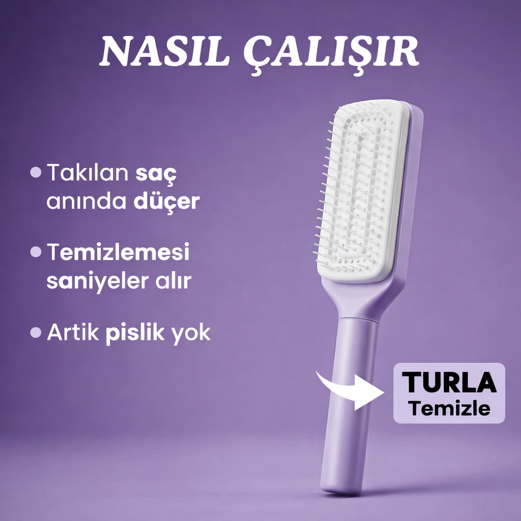 Ovia Hair Akıllı Saç Fırçası